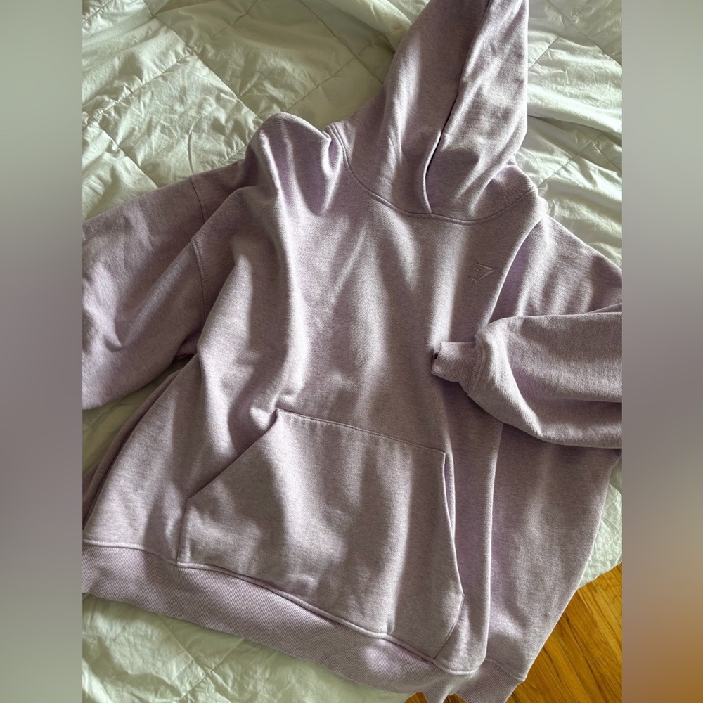 Gymshark Hoodie, XXL, Lilac/Lavendar color, barely used in perfect condition
